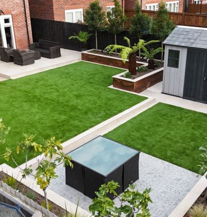 landscape design costs Cheshire